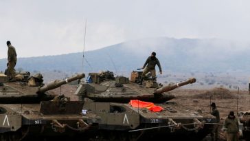 إطلاق الدبابات الإسرائيلية
