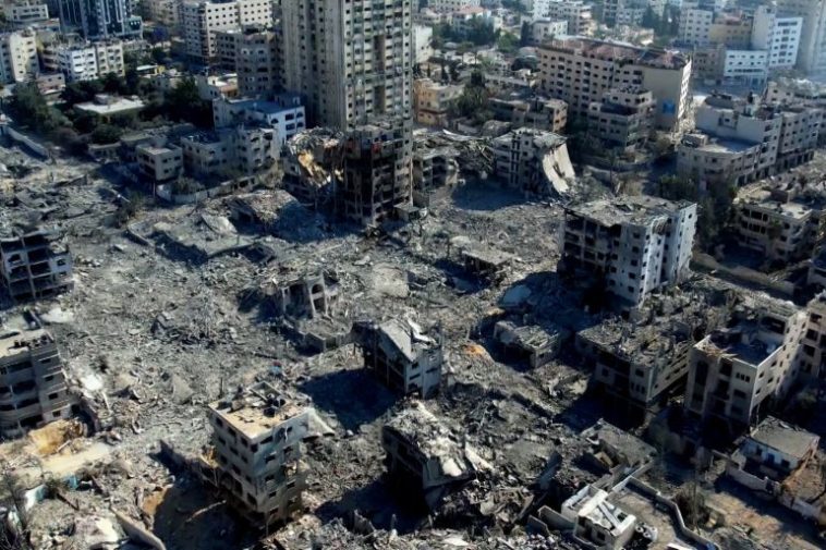 غزة، تدمر، غارات، مباني سكنية