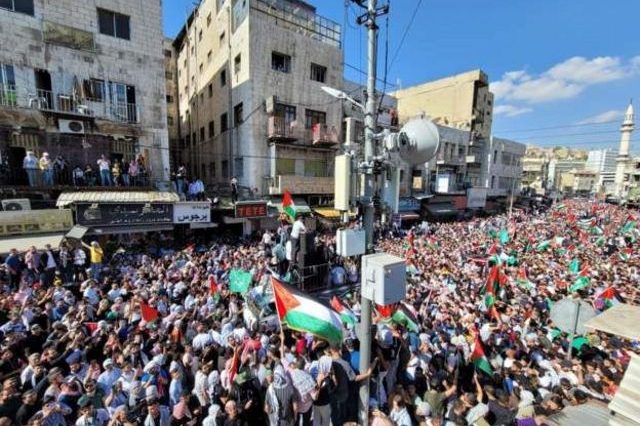 تظاهرات تضامن غزة