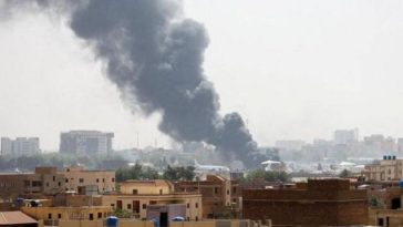 قصف الجيش السوداني