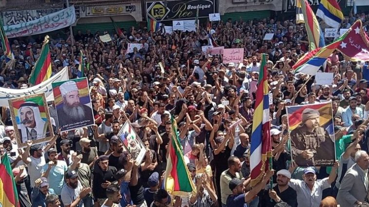 متظاهرو السويداء، بشار الأسد، مسؤول، القتل