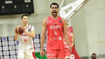 فوز منتخب مصر المغرب، السلة العربية.