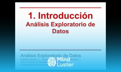 Análisis exploratorio de datos course preview