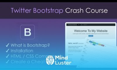 Mastering Twitter Bootstrap for Responsive Web Design course preview
