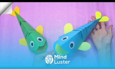 Create Your Own Moving Origami Shark course preview