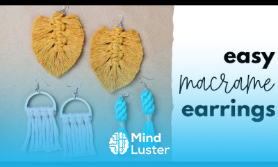 Macrame Jewelry Crafting course preview