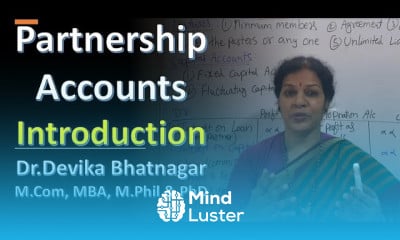 Partnership Accounts in Financial Accounting course preview
