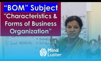 Fundamentals of Business Organization and Management course preview