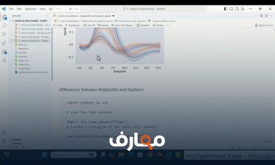 تصوير البيانات باستخدام بايثون course preview