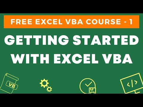 Mastering Excel VBA: A Comprehensive Guide course preview