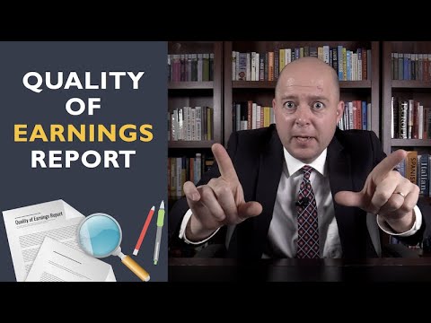 Mastering Quality of Earnings Reports (QoE) course preview