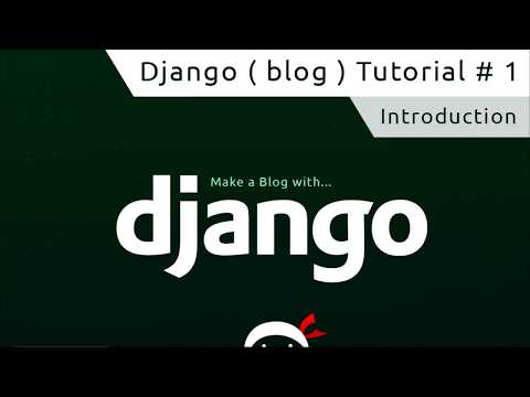 Building a Blog with Django course preview