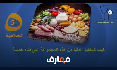 أسس التغذية الصحية course preview