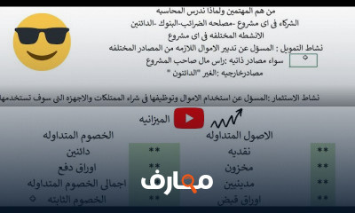 المحاسبة المالية المتقدمة course preview