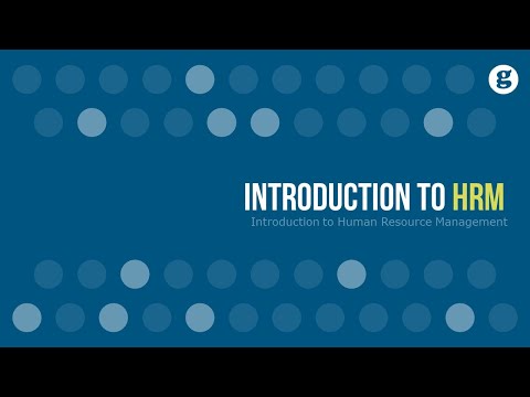 Fundamentals of Human Resource Management course preview