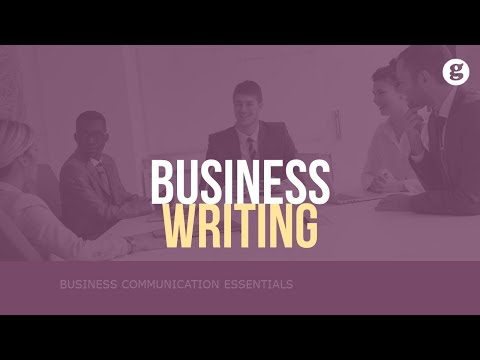 Effective Business Writing Skills course preview