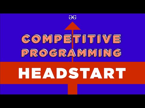 Introduction to Competitive Programming course preview