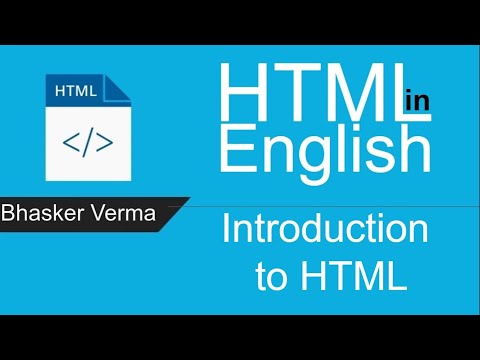 Learn HTML: A Comprehensive Guide in English course preview