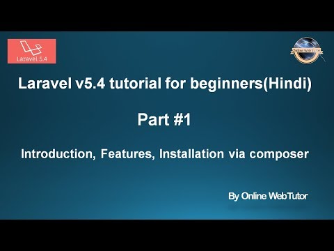 Beginner's Guide to Laravel v5.4 in Hindi course preview