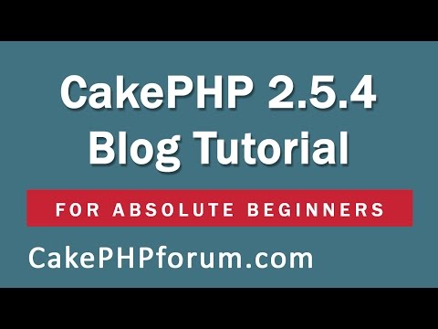 Mastering CakePHP: A Comprehensive Guide course preview