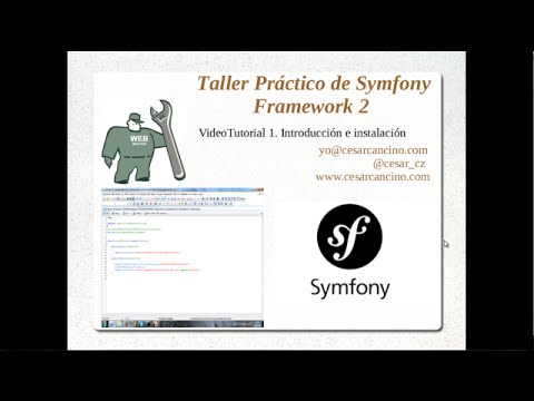 Mastering Symfony Framework 2 course preview