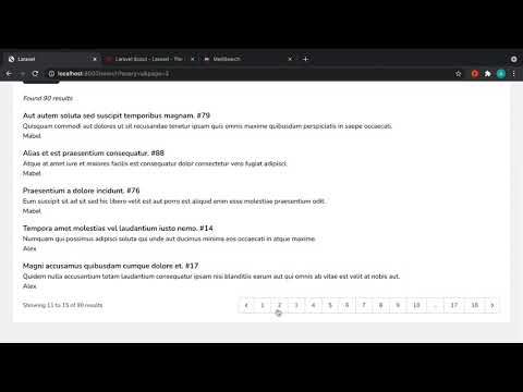 Mastering Laravel Scout with Meilisearch course preview