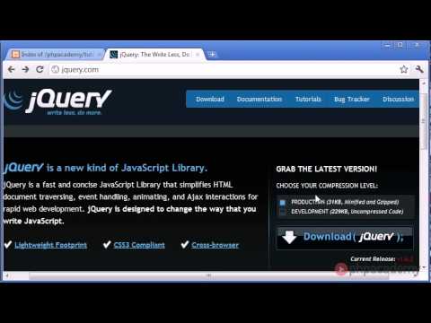 Fundamentals of jQuery course preview