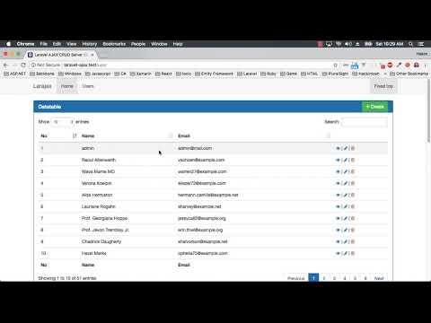 Mastering AJAX with Laravel 5.7 course preview