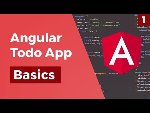 Mastering the Angular Todo Application course preview