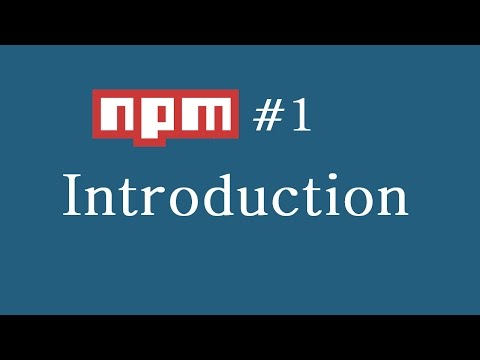 Introduction to npm for Beginners course preview
