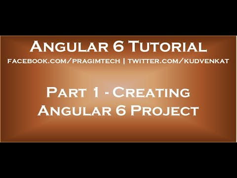 Beginner's Guide to Angular 6 course preview