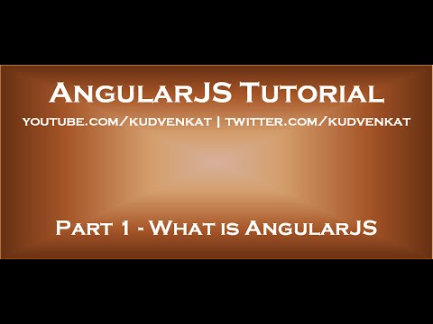 Introduction to AngularJS course preview