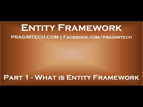 Understanding Entity Framework course preview