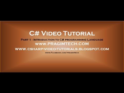C# Programming for Beginners course preview