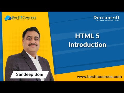 Introduction to HTML5 course preview