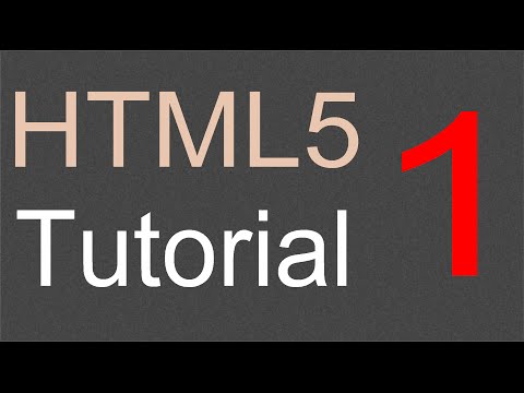 Comprehensive HTML5 Training course preview