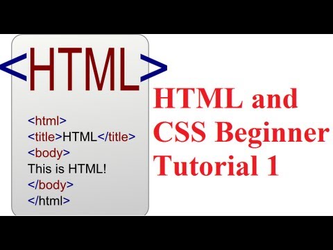 Beginner's Guide to HTML and CSS course preview