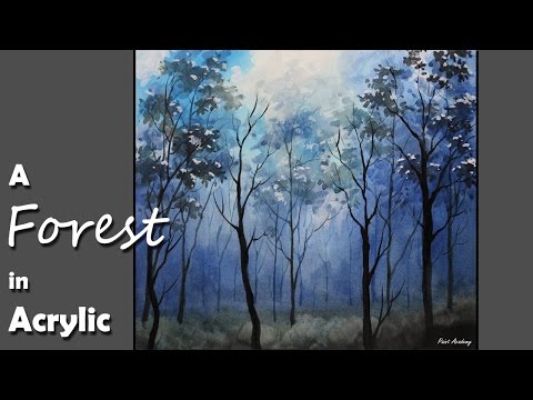 Mastering Acrylic Painting Techniques course preview
