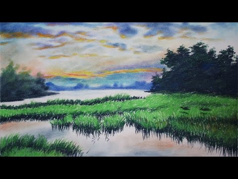 Mastering Sunset Painting with Soft Pastels course preview