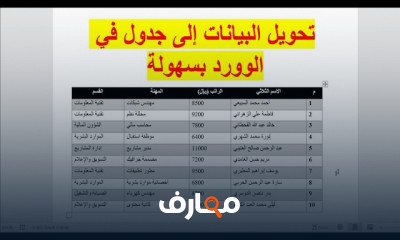 إتقان مهارات Excel وWord في بيئة العمل course preview
