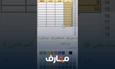 إتقان Excel على الهاتف المحمول من البداية course preview