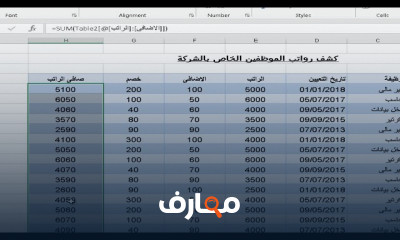إتقان الإكسل للمحاسبين من البداية course preview